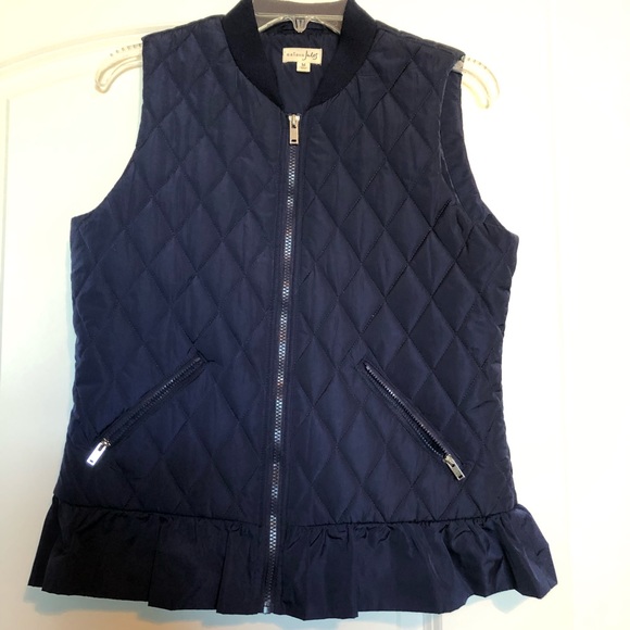 Maison Jules Navy Vest - Picture 1 of 2